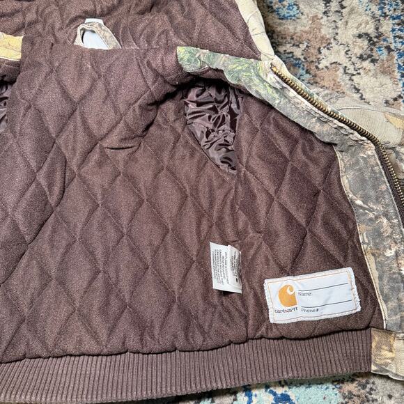 Toddler Camo Carhartt Coat - Picture 4 of 5